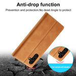 LC.IMEEKE Custodia per telefono in pelle opaca ultrasottile con forte magnetismo, For Samsung Galaxy A34 5G