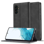 LC.IMEEKE Custodia per telefono in pelle opaca ultrasottile con forte magnetismo, For Samsung Galaxy A34 5G