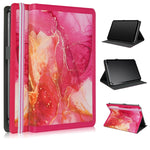 Custodia per tablet in pelle con cuciture in marmo, For iPad 10th Gen 10.9 2022, For 10 inch