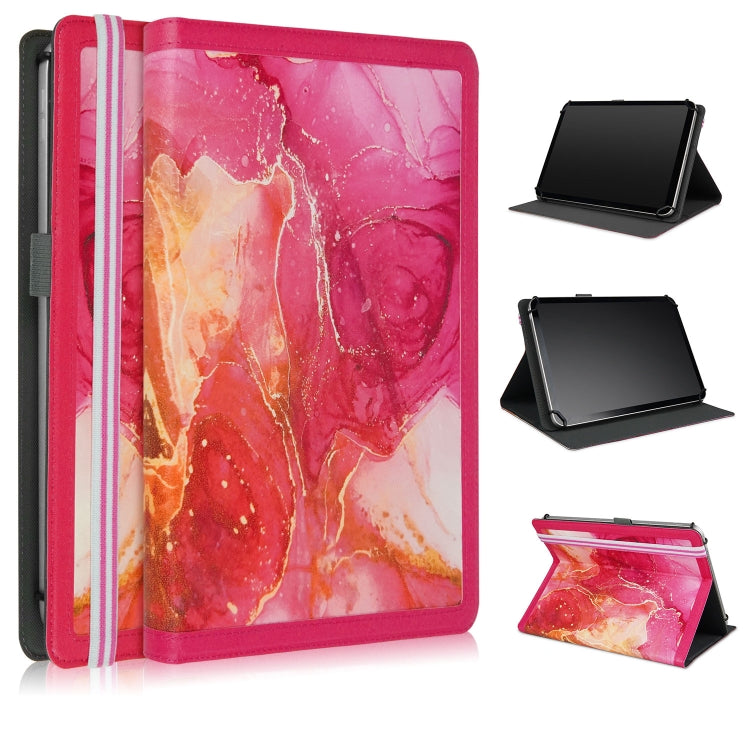 Custodia per tablet in pelle con cuciture in marmo, For iPad 10th Gen 10.9 2022, For 10 inch