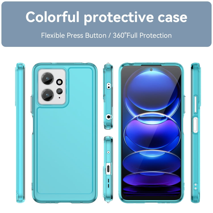 Custodia per telefono in TPU serie Candy, For Xiaomi Redmi Note 12 4G Global