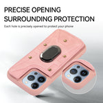 Cassa del telefono della copertura posteriore del raccoglitore dell'anello dell'armatura, For iPhone 13 Pro, For iPhone 13 Pro Max, For iPhone 12 / 12 Pro, For iPhone 12 Pro Max