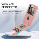 Cassa del telefono della copertura posteriore del raccoglitore dell'anello dell'armatura, For iPhone 13 Pro, For iPhone 13 Pro Max, For iPhone 12 / 12 Pro, For iPhone 12 Pro Max