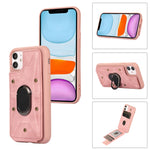 Cassa del telefono della copertura posteriore del raccoglitore dell'anello dell'armatura, For iPhone 11, For iPhone 11 Pro, For iPhone 11 Pro Max, For iPhone X / XS