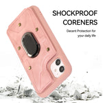 Cassa del telefono della copertura posteriore del raccoglitore dell'anello dell'armatura, For iPhone 11, For iPhone 11 Pro, For iPhone 11 Pro Max, For iPhone X / XS