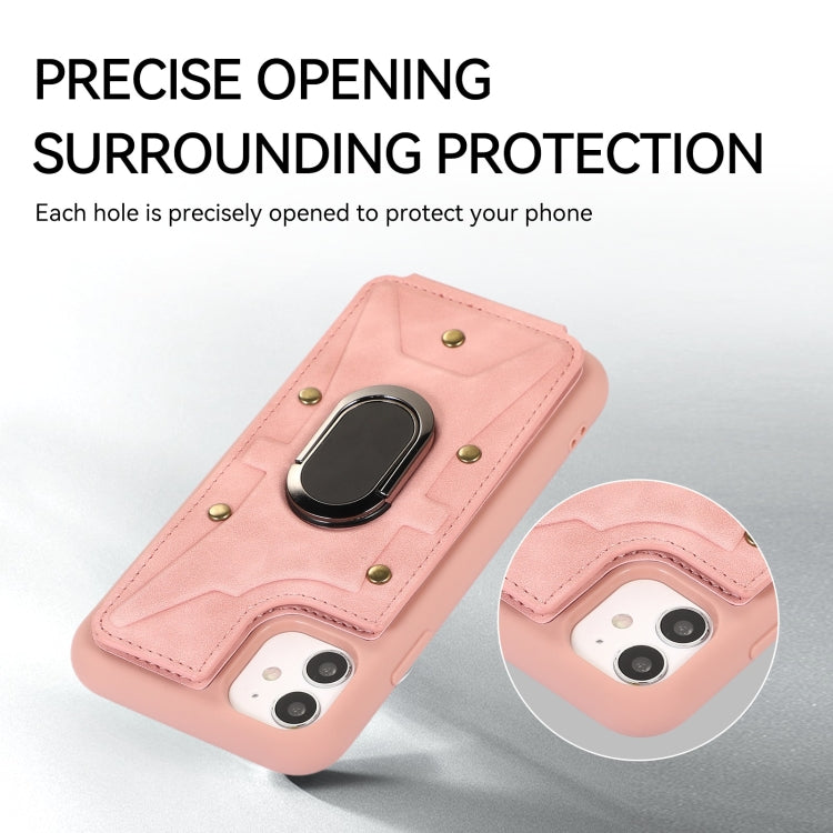 Cassa del telefono della copertura posteriore del raccoglitore dell'anello dell'armatura, For iPhone 11, For iPhone 11 Pro, For iPhone 11 Pro Max, For iPhone X / XS