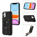 Cassa del telefono della copertura posteriore del raccoglitore dell'anello dell'armatura, For iPhone 11, For iPhone 11 Pro, For iPhone 11 Pro Max, For iPhone X / XS