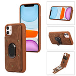 Cassa del telefono della copertura posteriore del raccoglitore dell'anello dell'armatura, For iPhone 11, For iPhone 11 Pro, For iPhone 11 Pro Max, For iPhone X / XS