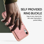 Cassa del telefono della copertura posteriore del raccoglitore dell'anello dell'armatura, For iPhone XR, For iPhone XS Max, For iPhone SE 2022 / 2020 / 8 / 7, For iPhone 8 Plus / 7 Plus