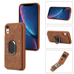 Cassa del telefono della copertura posteriore del raccoglitore dell'anello dell'armatura, For iPhone XR, For iPhone XS Max, For iPhone SE 2022 / 2020 / 8 / 7, For iPhone 8 Plus / 7 Plus