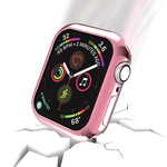 Placcatura in TPU Custodia protettiva per fori rotondi, For Apple Watch Series 6 / 5 / 4 / SE 2025 / 2023 / 2022 40mm, For Apple Watch Series 3 & 2 & 1 42mm