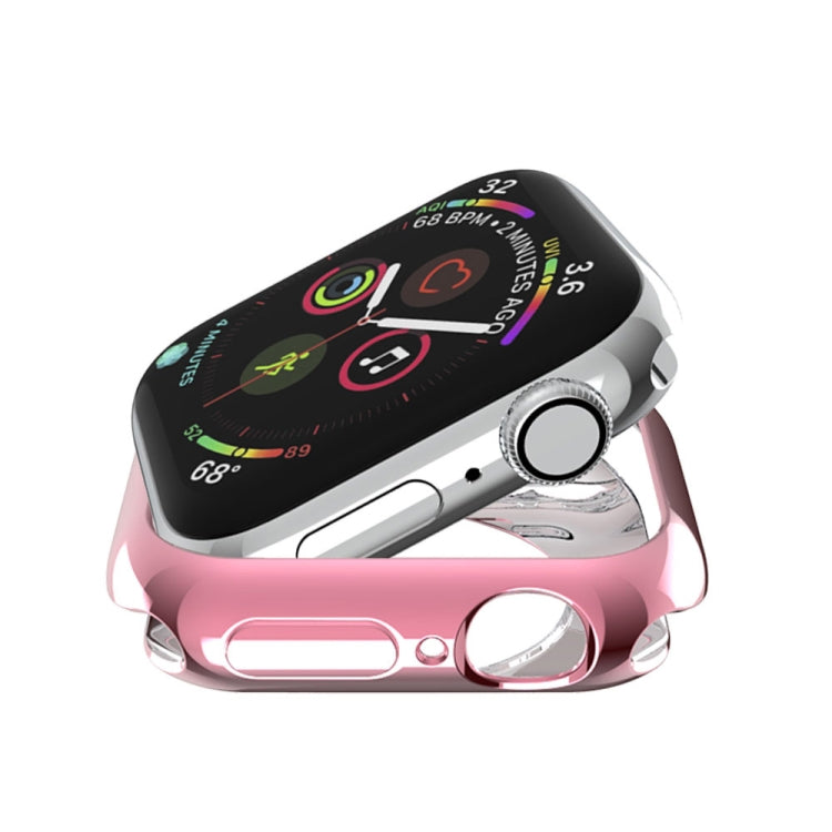 Placcatura in TPU Custodia protettiva per fori rotondi, For Apple Watch Series 6 / 5 / 4 / SE 2025 / 2023 / 2022 40mm, For Apple Watch Series 3 & 2 & 1 42mm