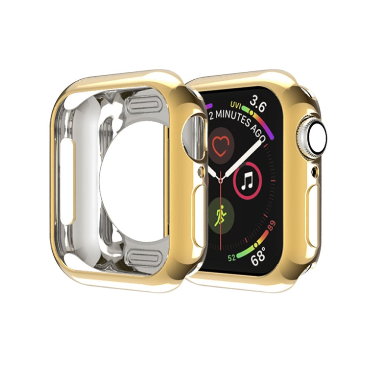 Placcatura in TPU Custodia protettiva per fori rotondi, For Apple Watch Series 6 / 5 / 4 / SE 2025 / 2023 / 2022 40mm, For Apple Watch Series 3 & 2 & 1 42mm