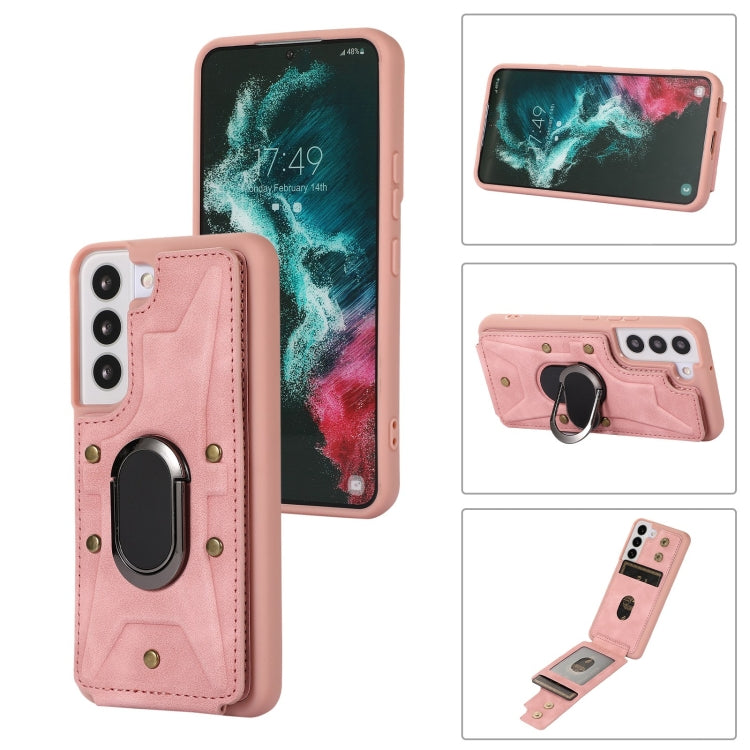 Cassa del telefono della copertura posteriore del raccoglitore dell'anello dell'armatura, For Samsung Galaxy S23 5G, For Samsung Galaxy S23+ 5G, For Samsung Galaxy S23 Ultra 5G, For Samsung Galaxy S22 5G