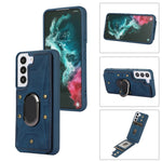Cassa del telefono della copertura posteriore del raccoglitore dell'anello dell'armatura, For Samsung Galaxy S23 5G, For Samsung Galaxy S23+ 5G, For Samsung Galaxy S23 Ultra 5G, For Samsung Galaxy S22 5G
