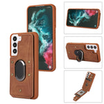 Cassa del telefono della copertura posteriore del raccoglitore dell'anello dell'armatura, For Samsung Galaxy S23 5G, For Samsung Galaxy S23+ 5G, For Samsung Galaxy S23 Ultra 5G, For Samsung Galaxy S22 5G