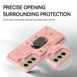 Cassa del telefono della copertura posteriore del raccoglitore dell'anello dell'armatura, For Samsung Galaxy S21 5G, For Samsung Galaxy S21+ 5G, For Samsung Galaxy S21 Ultra 5G, For Samsung Galaxy S20