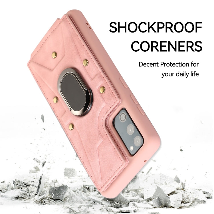 Cassa del telefono della copertura posteriore del raccoglitore dell'anello dell'armatura, For Samsung Galaxy S20+, For Samsung Galaxy S20 Ultra