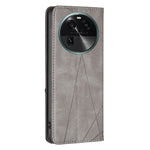 Custodia per telefono in pelle magnetica invisibile prismatica, For OPPO Find X6 5G, For OPPO Find X6 Pro 5G, For Realme C55, For Xiaomi Redmi Note 12 4G Global