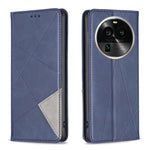 Custodia per telefono in pelle magnetica invisibile prismatica, For OPPO Find X6 5G, For OPPO Find X6 Pro 5G, For Realme C55, For Xiaomi Redmi Note 12 4G Global