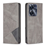 Custodia per telefono in pelle magnetica invisibile prismatica, For OPPO Find X6 5G, For OPPO Find X6 Pro 5G, For Realme C55, For Xiaomi Redmi Note 12 4G Global