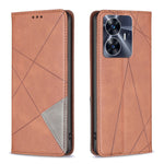 Custodia per telefono in pelle magnetica invisibile prismatica, For OPPO Find X6 5G, For OPPO Find X6 Pro 5G, For Realme C55, For Xiaomi Redmi Note 12 4G Global