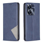 Custodia per telefono in pelle magnetica invisibile prismatica, For OPPO Find X6 5G, For OPPO Find X6 Pro 5G, For Realme C55, For Xiaomi Redmi Note 12 4G Global