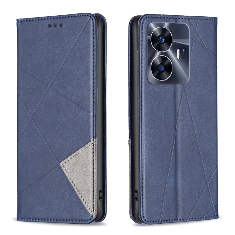 Custodia per telefono in pelle magnetica invisibile prismatica, For OPPO Find X6 5G, For OPPO Find X6 Pro 5G, For Realme C55, For Xiaomi Redmi Note 12 4G Global