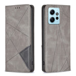 Custodia per telefono in pelle magnetica invisibile prismatica, For OPPO Find X6 5G, For OPPO Find X6 Pro 5G, For Realme C55, For Xiaomi Redmi Note 12 4G Global