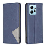 Custodia per telefono in pelle magnetica invisibile prismatica, For OPPO Find X6 5G, For OPPO Find X6 Pro 5G, For Realme C55, For Xiaomi Redmi Note 12 4G Global