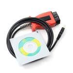 Cavo diagnostico guasti auto USB JLR V142 SDD Mangoose 2014D VIDA USB, V142