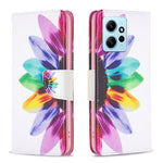 Custodia per telefono in pelle con motivo a disegno colorato, For Xiaomi Redmi Note 12 4G Global, For Samsung Galaxy A24 4G, For Samsung Galaxy M14 5G