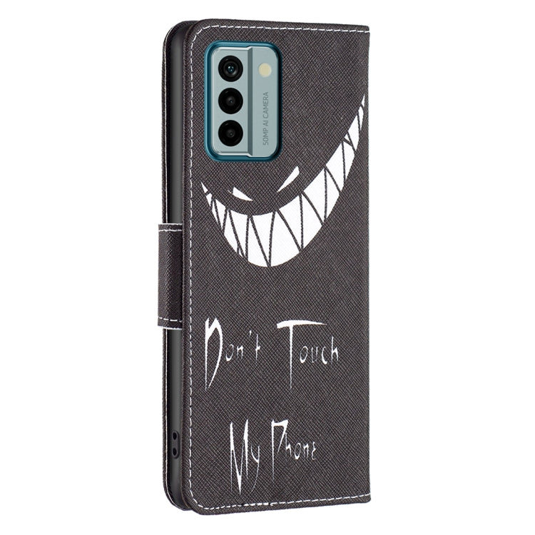 Custodia per telefono in pelle con motivo a disegno colorato, For Nokia G22
