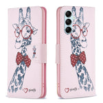 Custodia per telefono in pelle con motivo a disegno colorato, For Xiaomi Redmi Note 12 4G Global, For Samsung Galaxy A24 4G, For Samsung Galaxy M14 5G