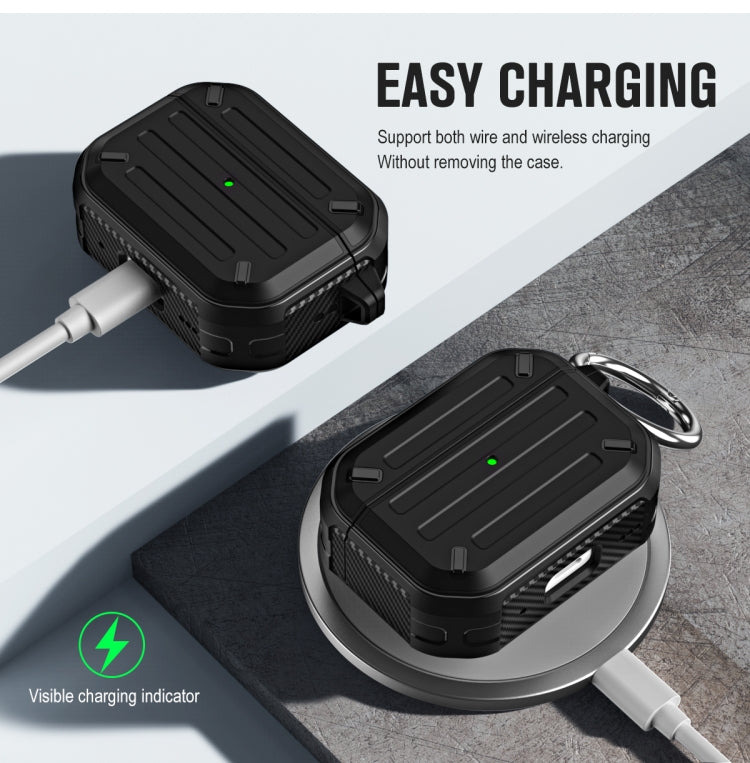 Custodia protettiva per auricolari wireless, For AirPods Pro 2, For AirPods Pro, For AirPods 3, For AirPods 2 / 1