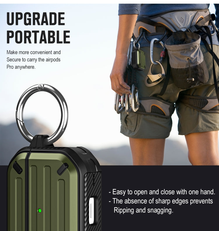 Custodia protettiva per auricolari wireless, For AirPods Pro 2, For AirPods Pro, For AirPods 3, For AirPods 2 / 1