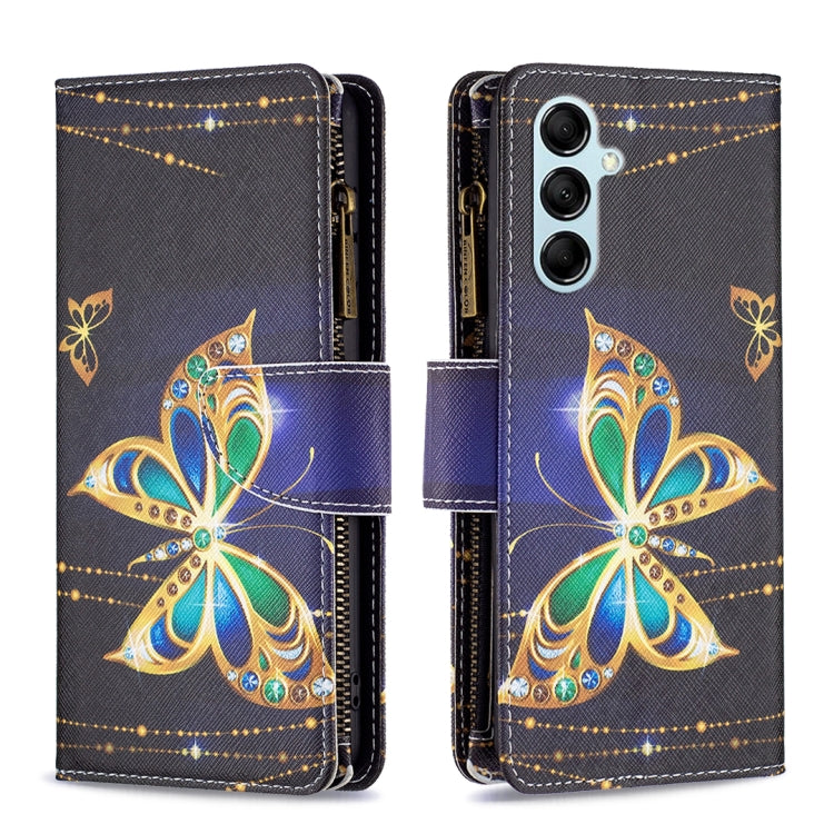 Custodia in pelle con cerniera per Samsung Galaxy M14