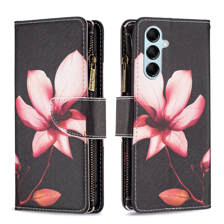Custodia in pelle con cerniera per Samsung Galaxy M14