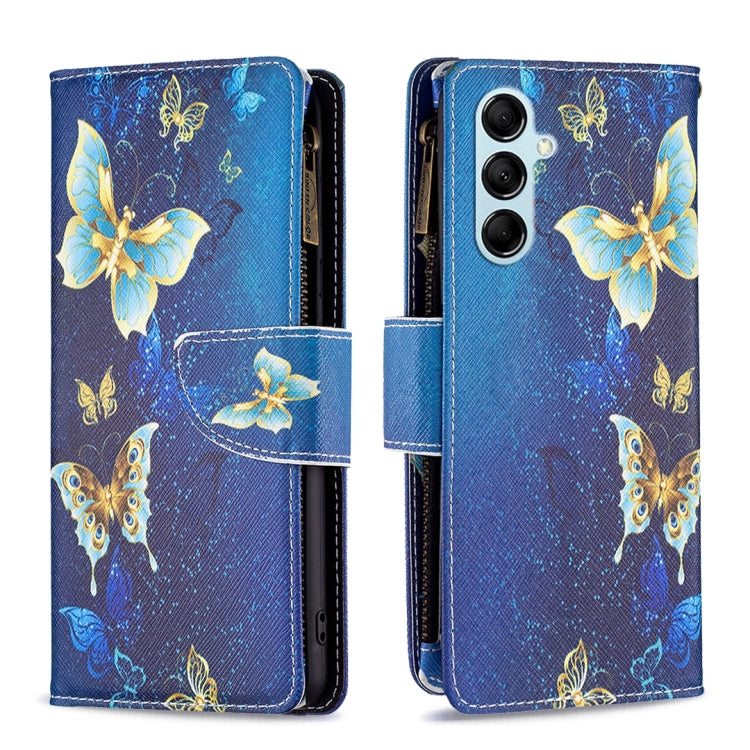 Custodia in pelle con cerniera per Samsung Galaxy M14
