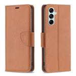 Custodia in pelle con texture Litchi per Samsung Galaxy M14