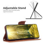 Custodia per telefono in pelle con trama in pelle di agnello, For OPPO Find X6 5G, For OPPO Find X6 Pro 5G, For Realme C55, For Xiaomi Redmi Note 12 4G Global