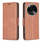 Custodia per telefono in pelle con trama in pelle di agnello, For OPPO Find X6 5G, For OPPO Find X6 Pro 5G, For Realme C55, For Xiaomi Redmi Note 12 4G Global