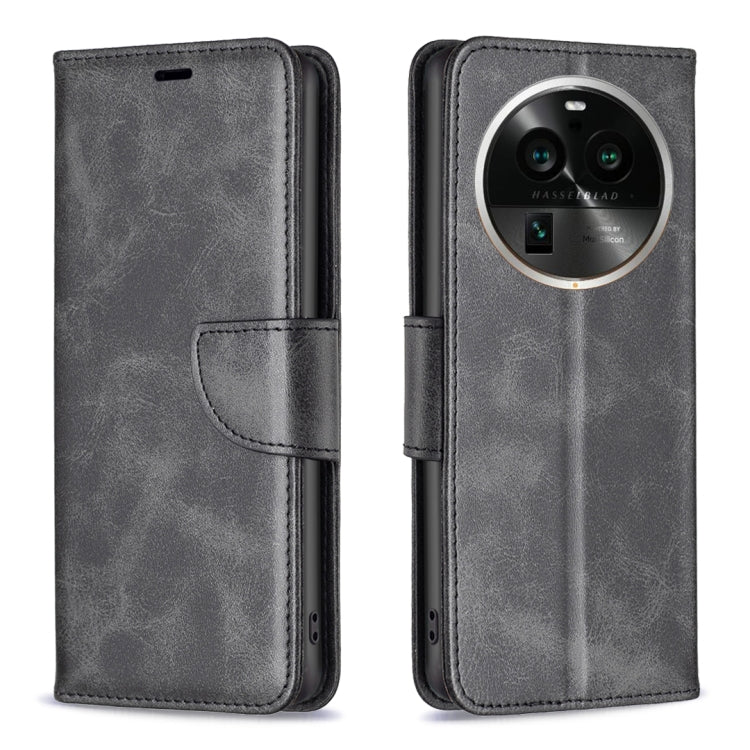 Custodia per telefono in pelle con trama in pelle di agnello, For OPPO Find X6 5G, For OPPO Find X6 Pro 5G, For Realme C55, For Xiaomi Redmi Note 12 4G Global