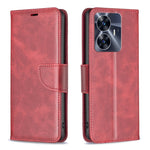Custodia per telefono in pelle con trama in pelle di agnello, For OPPO Find X6 5G, For OPPO Find X6 Pro 5G, For Realme C55, For Xiaomi Redmi Note 12 4G Global