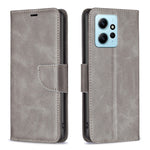 Custodia per telefono in pelle con trama in pelle di agnello, For OPPO Find X6 5G, For OPPO Find X6 Pro 5G, For Realme C55, For Xiaomi Redmi Note 12 4G Global