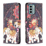 Custodia in pelle con disegno per Xiaomi Redmi Note 12 e Nokia G2
