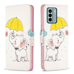 Custodia in pelle con disegno per Xiaomi Redmi Note 12 e Nokia G2