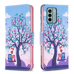 Custodia in pelle con disegno per Xiaomi Redmi Note 12 e Nokia G2