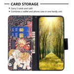Custodia per telefono in pelle con disegno colorato, For Samsung Galaxy A24 4G, For Samsung Galaxy M14 5G