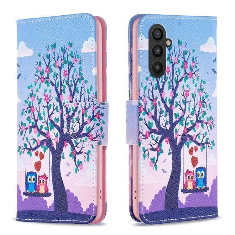 Custodia per telefono in pelle con disegno colorato, For Samsung Galaxy A24 4G, For Samsung Galaxy M14 5G
